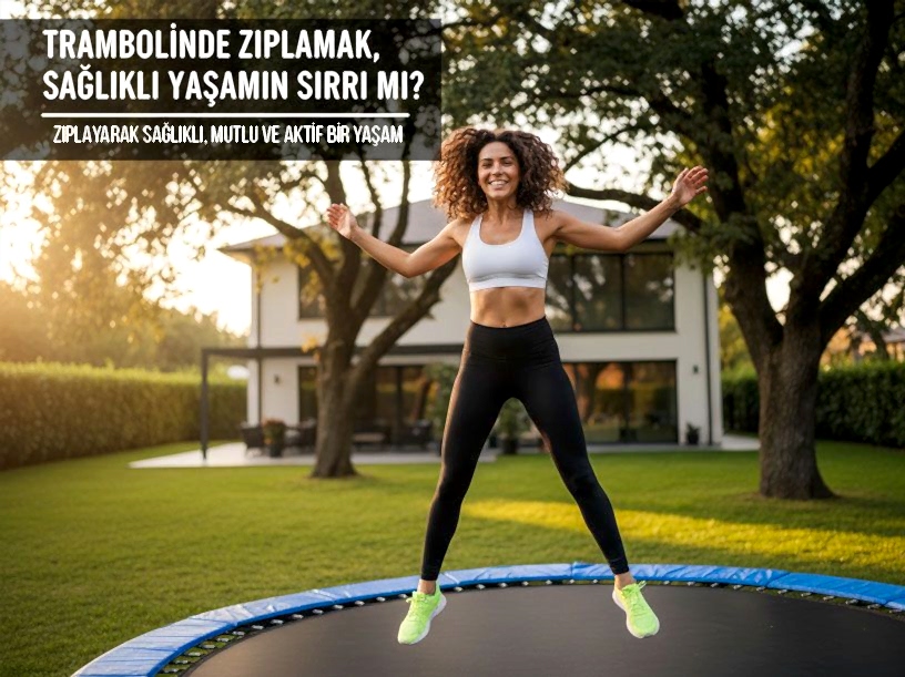 Trambolinde Zıplamak, Sağlıklı Yaşamın Sırrı mı?